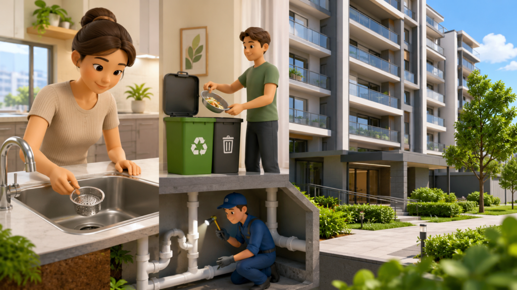 Como evitar entupimentos em apartamentos e condomínios no ABC