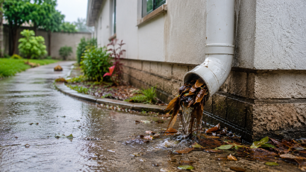Tubulação de água da chuva entupida: como evitar infiltrações e prejuízos no seu imóvel