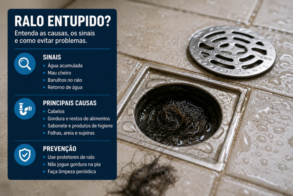ralo entupido